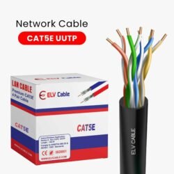 cat5e color Black Utp 23 awg 4 pair Outdoor 305M