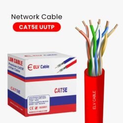  Cat5e U-Utp 24awg 4pair 305M Red Color