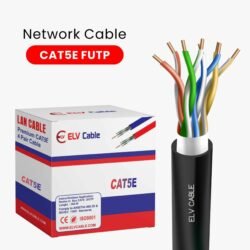 Cat5e F-Utp 24awg Black Outdoor Series