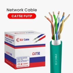 Cat5e F-Utp 24awg 4pair Series Aqua Color