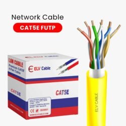 Cat5e F-Utp 23awg 4pair 305M Yellow Color