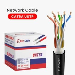 cat6a outdoor cable 23awg 4pair Orange Color