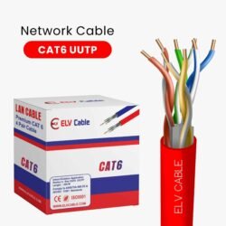 network cable Cat6 U/Utp 305M Red Color