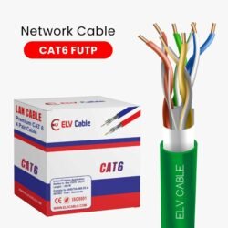 Cat6 F-Utp 23awg 4pair Series 305M Green Color