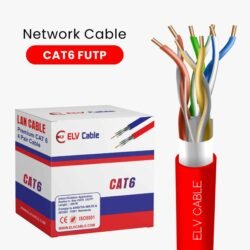 Cat6 F-Utp 23awg 4pair Series 305M Red Color