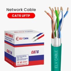 Cat6 U-Ftp ethernet cable 305M Aqua Color
