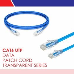  Cat6a Utp Patch Cord Transparent 0.15m Meter