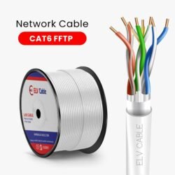 Cat6 F-Ftp 23awg 4pair Series White Color