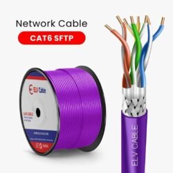 Cat6 S-Ftp 23awg 4pair cable Violet Color