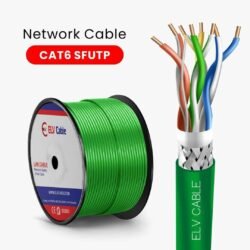 Cat6 SF-Utp 23awg network cable green Color