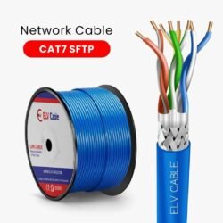 elv cable products range network cable cag5e cable cat6 cable cat6a cable cat7 cable cat8 cable ethernet cable fiber cable ftth cable outdoor cable Cat7 23awg 4pair S-Ftp Series Blue Color