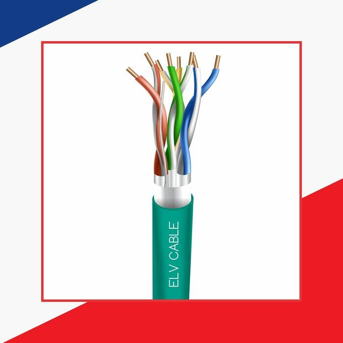 Cat6 fftp 23awg 6X436MPA
