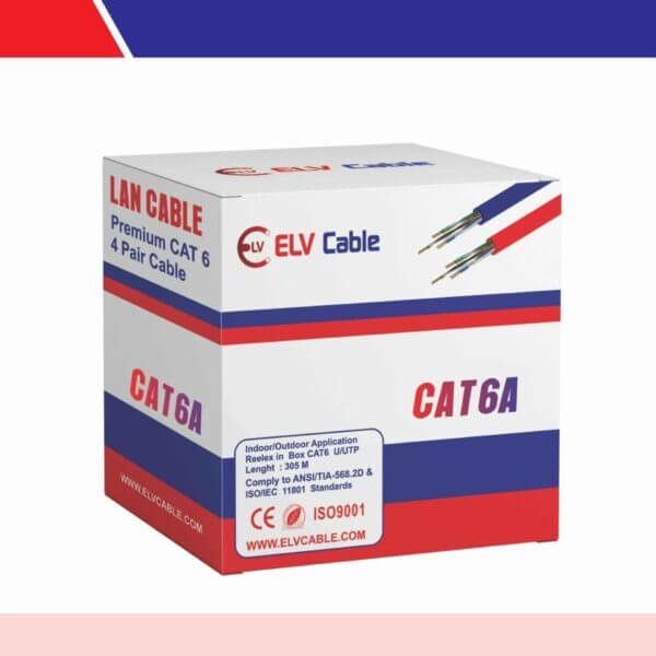 Cat6A uutp 23awg 6A136MPV