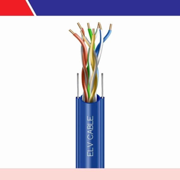 Cat6a uutp flate 6A636MEB