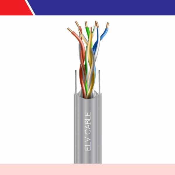 Cat6a uutp flate 6A636MEG