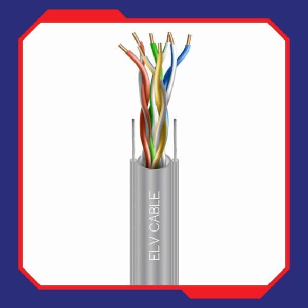Cat6a uutp flate 6A636MEG