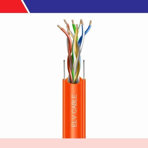 Cat6a uutp flate 6A636MEO