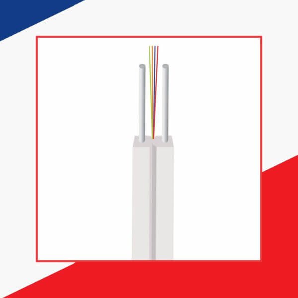 4core Single Mode Ftth Fiber Cable ELV-3003