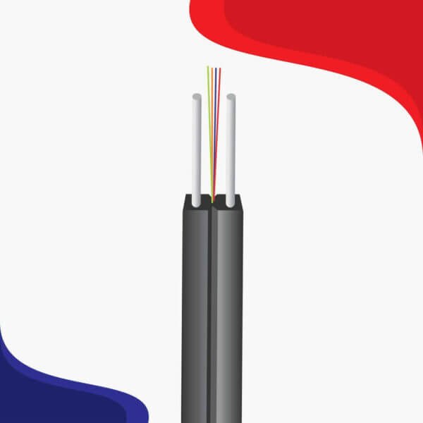 4core Single Mode fiber ftth cable ELV-3004