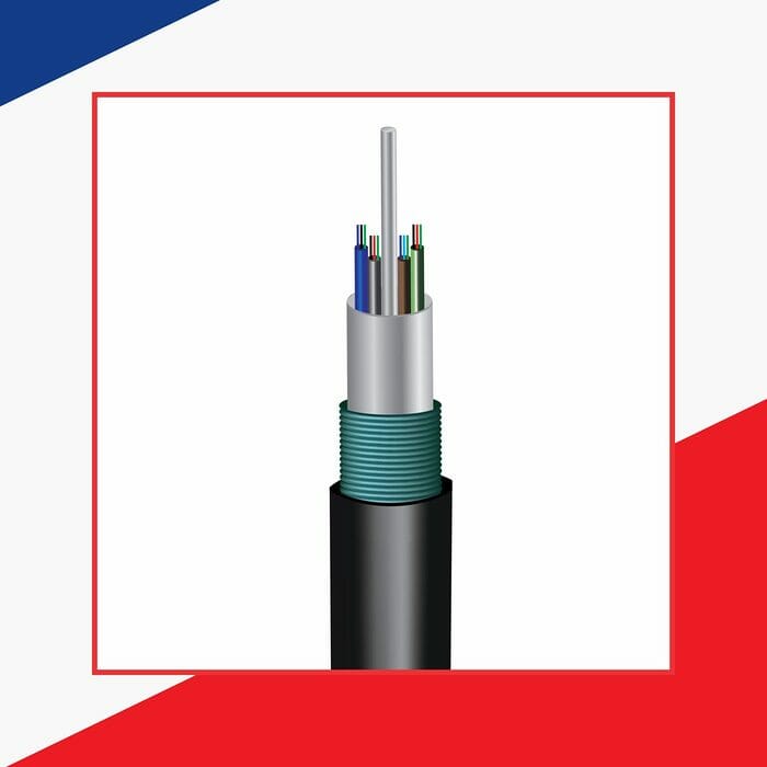 6core Multi Mode Fiber Optic Cable Om3 ELV-3230