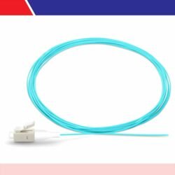 1m Multi Mode Lc-Apc Simplex Fiber Optic Pigtail Lszh Om3