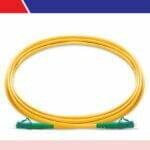 Single Mode Lc-Lc-Apc Simplex Fiber Optic Patch Cord Lszh