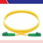 Single Mode Lc-Lc-Apc Duplex Fiber Optic Patch Cord Lszh