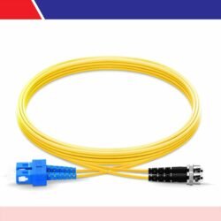 Single Mode St-Sc-Upc Duplex Fiber Optic Patch Cord Lszh