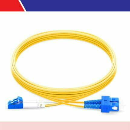 Single Mode lc-Sc-Upc duplex Fiber Optic Patch Cord