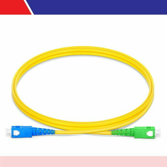 Single Mode lc-Sc-Apc duplex Fiber Optic Patch Cord