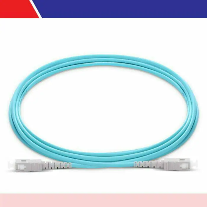 Multi Mode Sc-Sc-Upc Simplex Fiber Optic Patch Cord Lszh Om3 - ELV Cables