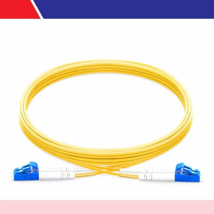 Single Mode Lc-Lc-Upc Duplex Fiber Optic Patch Cord Lszh - ELV Cables