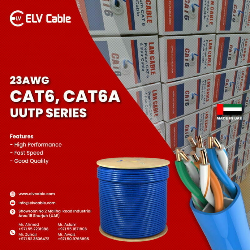Cat6 Cat6a 23awg uutp series