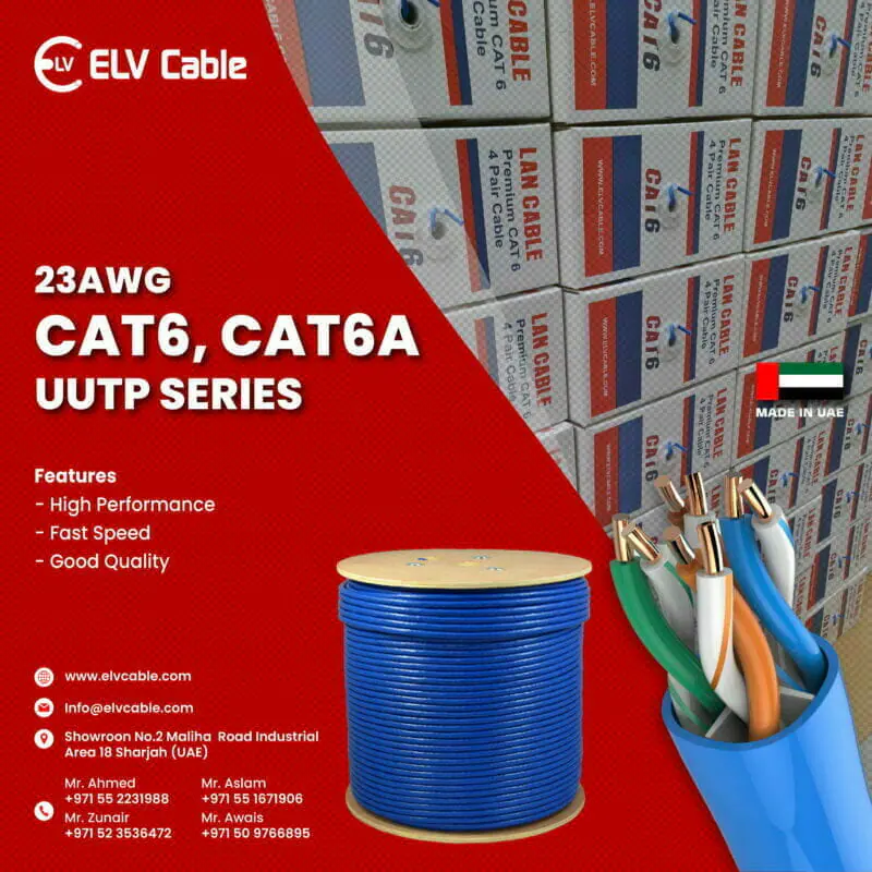 Cat6 Cat6a 23awg uutp series